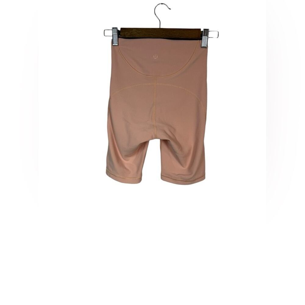Lululemon Ribbed Contoured High Rise Short 8" Size 2 - Picture 7 of 10